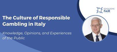 EASG 2024 Conference: The Culture of Responsible Gambling in Italy